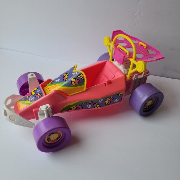 VTG Barbie Beach Blast Dune Buggy Go Cart Vehicle 1986 Mattel Arco - Picture 6 of 10